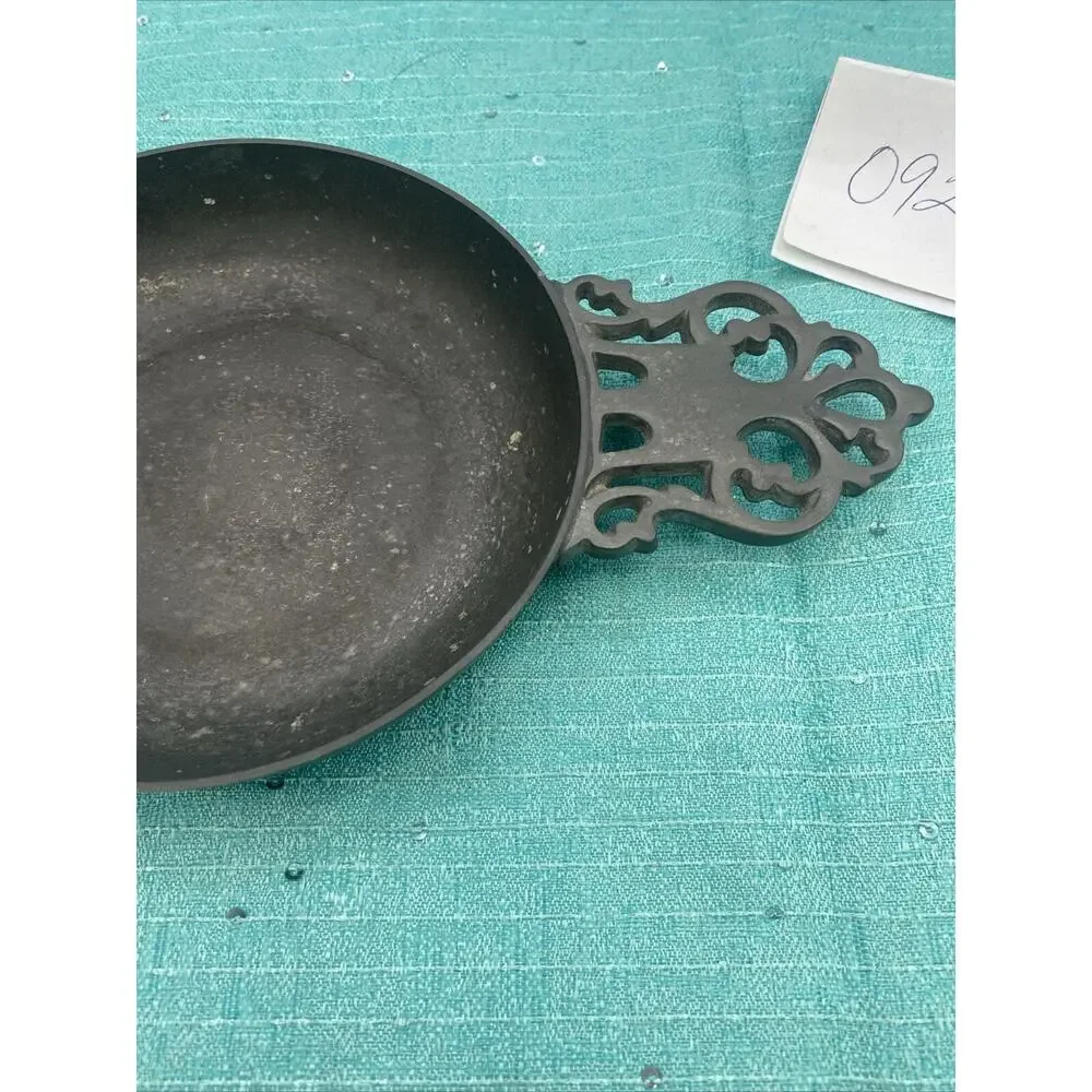 vintage jostens pewter 54 porringer soup porridge coin dish bowl 5 inch1950s